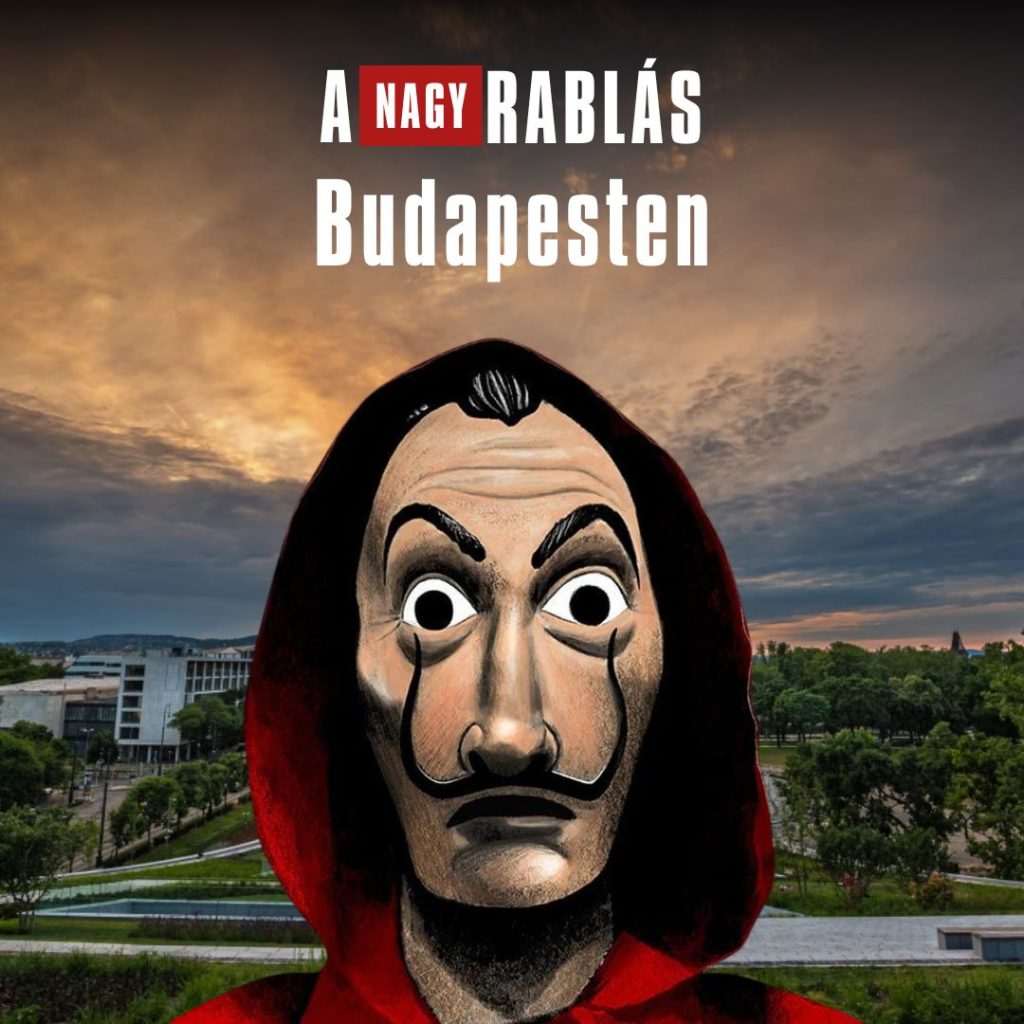 Nagy Rablás beltéri szabadulószoba Budapesten szabadtéri szabadulós játék