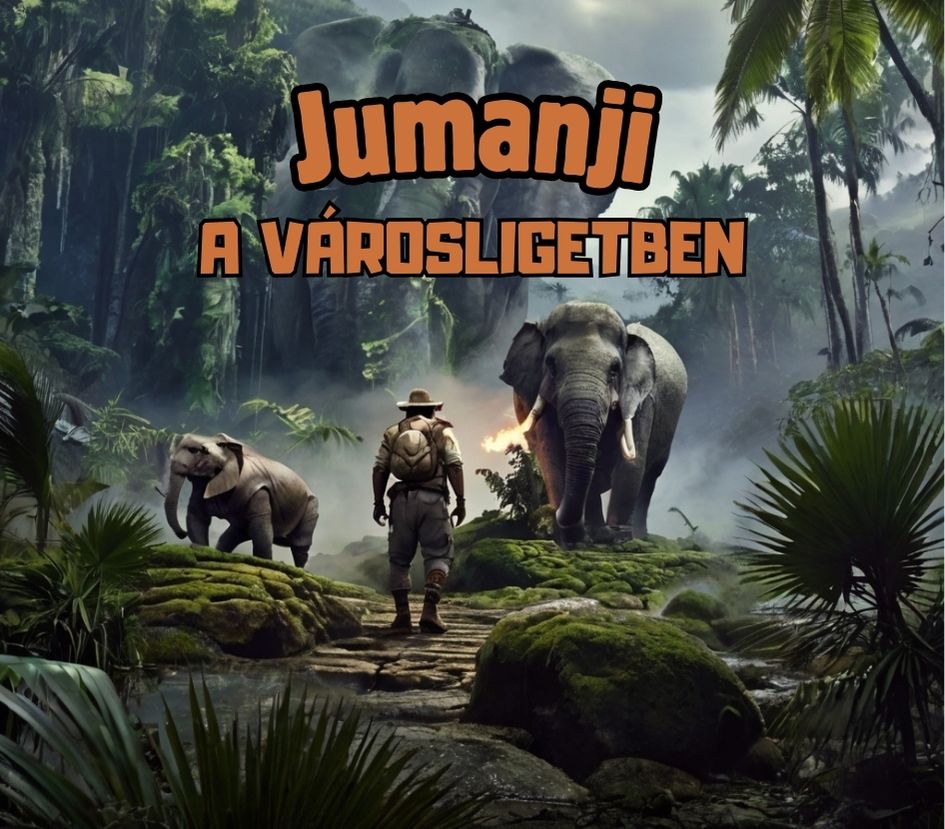 Jumanji szabadtéri szabadulószoba a Városligetben szabadtéri szabadulós játék