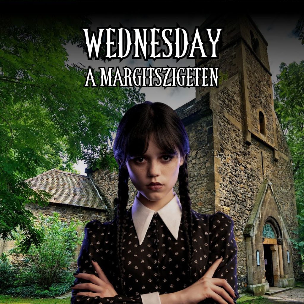 Wednesday szabadtéri szabadulószoba a Margitszigeten szabadtéri szabadulós játék